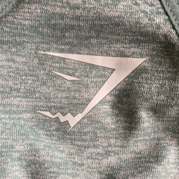 EUC Gymshark Vital Seamless Leggings Bra Set Size XS Light Green Marl Matching - Picture 11 of 16